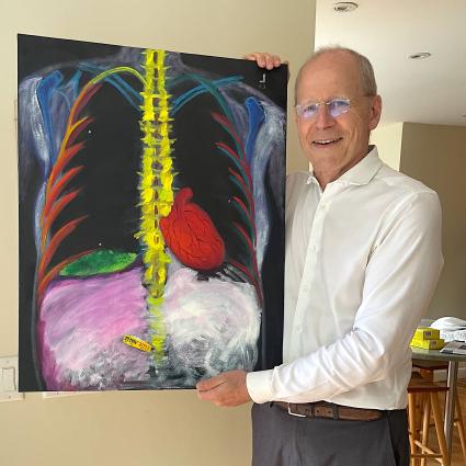 Joyce's Lungs Joyce's Lungs - original painting by Joyce Frederick