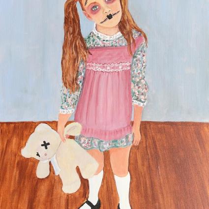 Scary Charley painting by Joyce Frederick