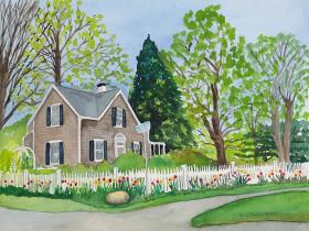 Spring Hideaway painting by Joyce Frederick