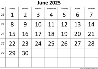 June 2025
